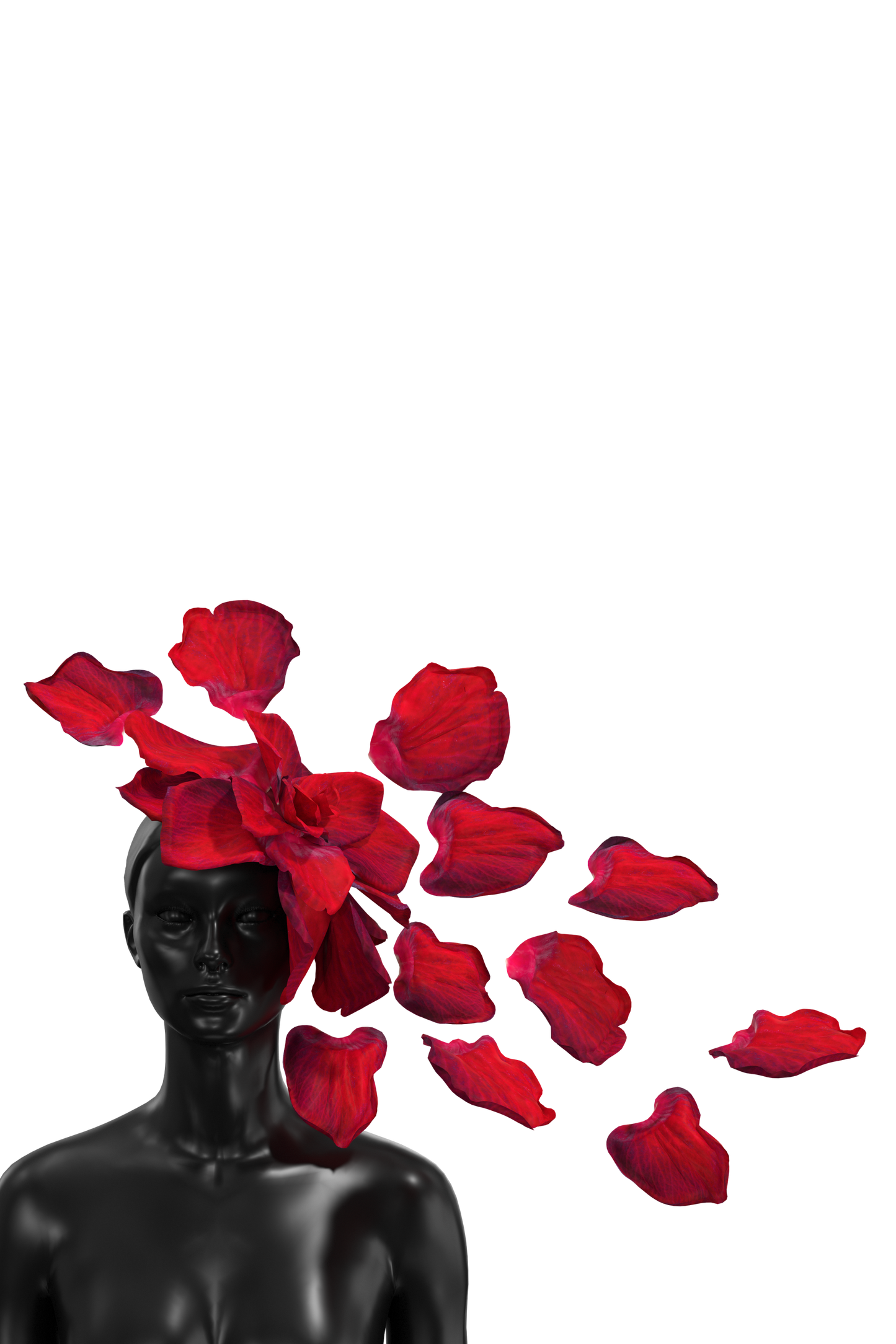  | Rose petal hat