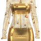 Gold Padlock dress