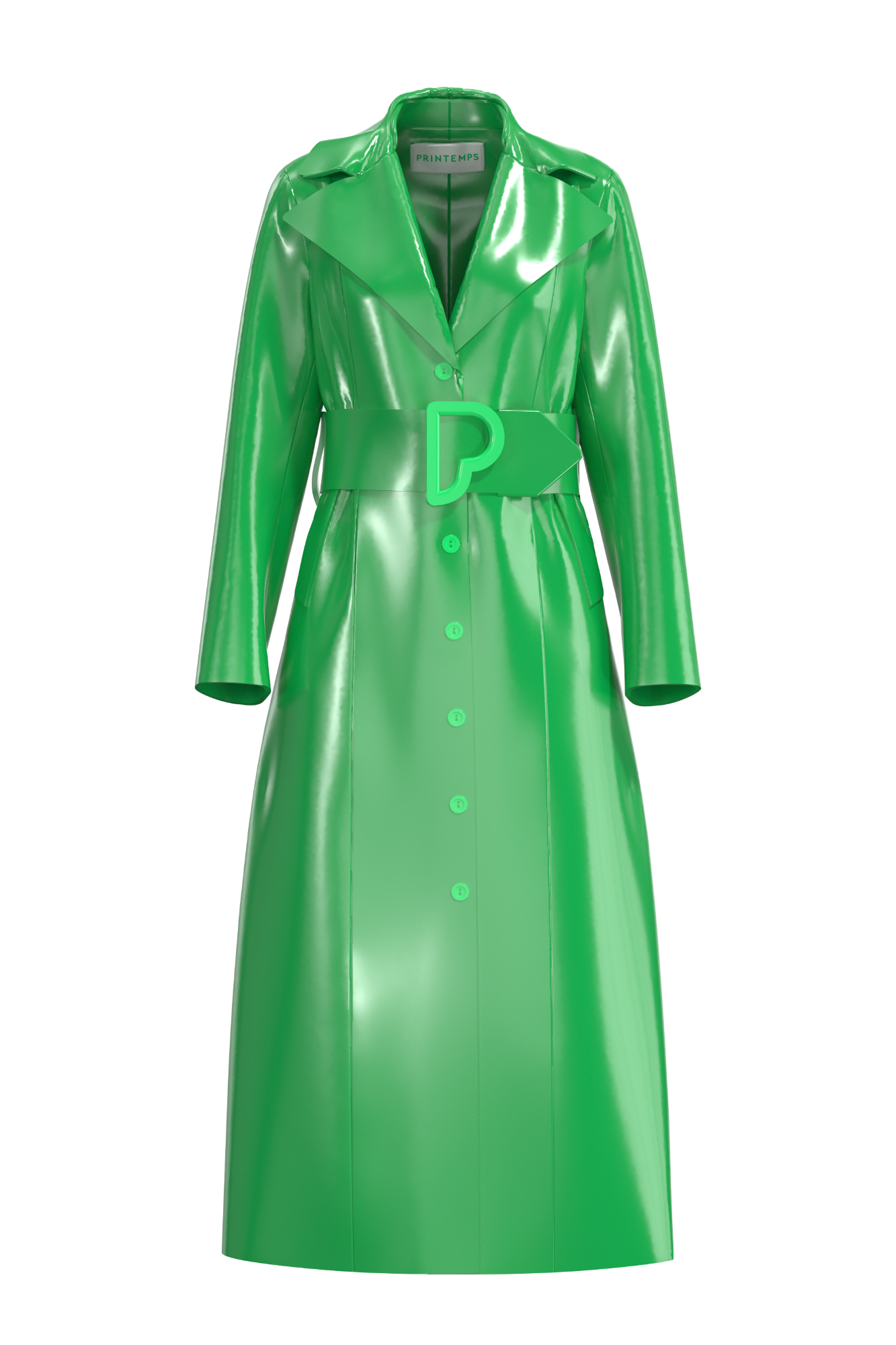  | Classic Trench Coat Green