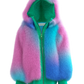 Giant Oversized Fur Hoodie Mixed