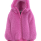 Giant Oversized Fur Hoodie Pink