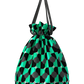 Mini Duffle style handbag Green