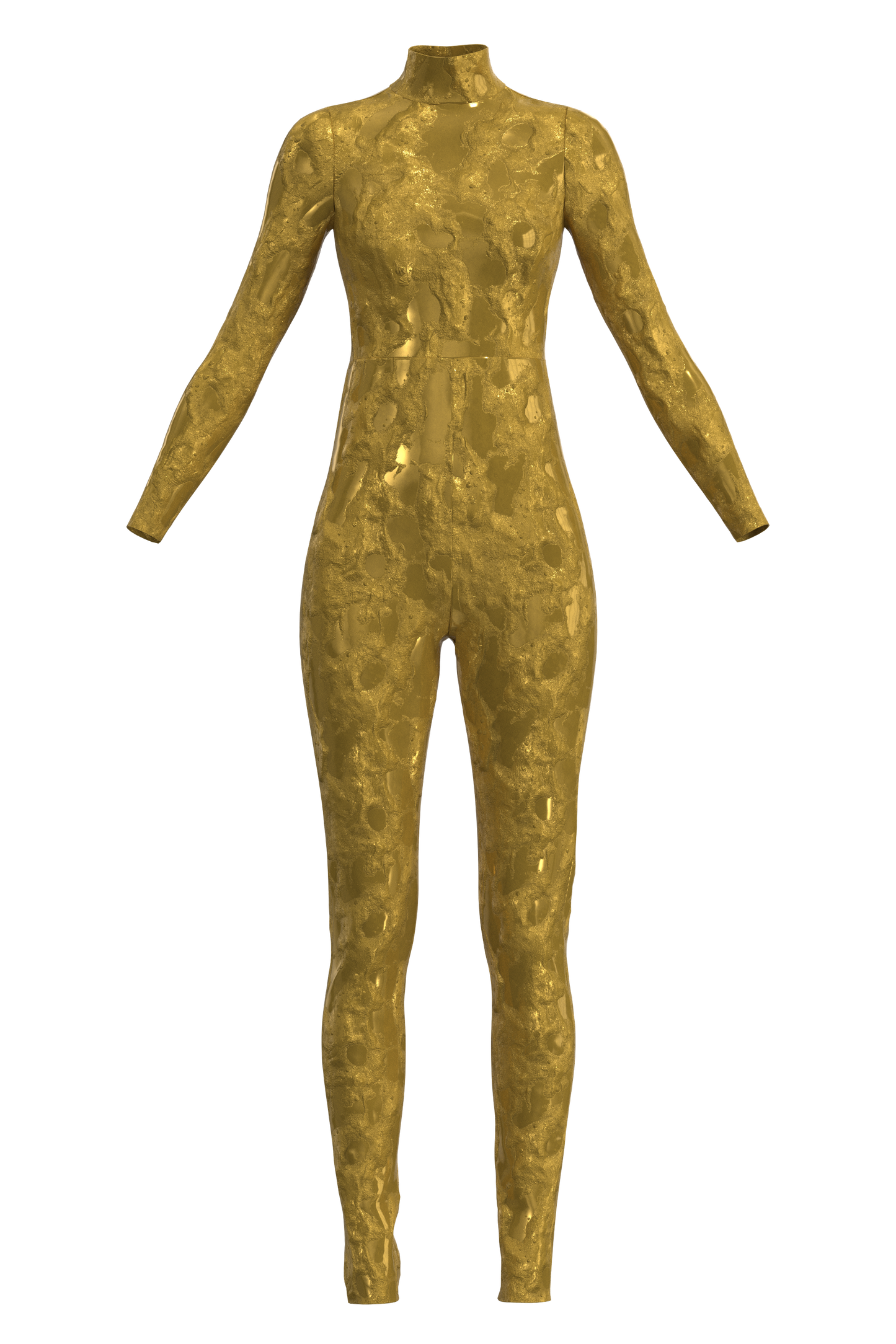  | Full Body Golden Catsuit
