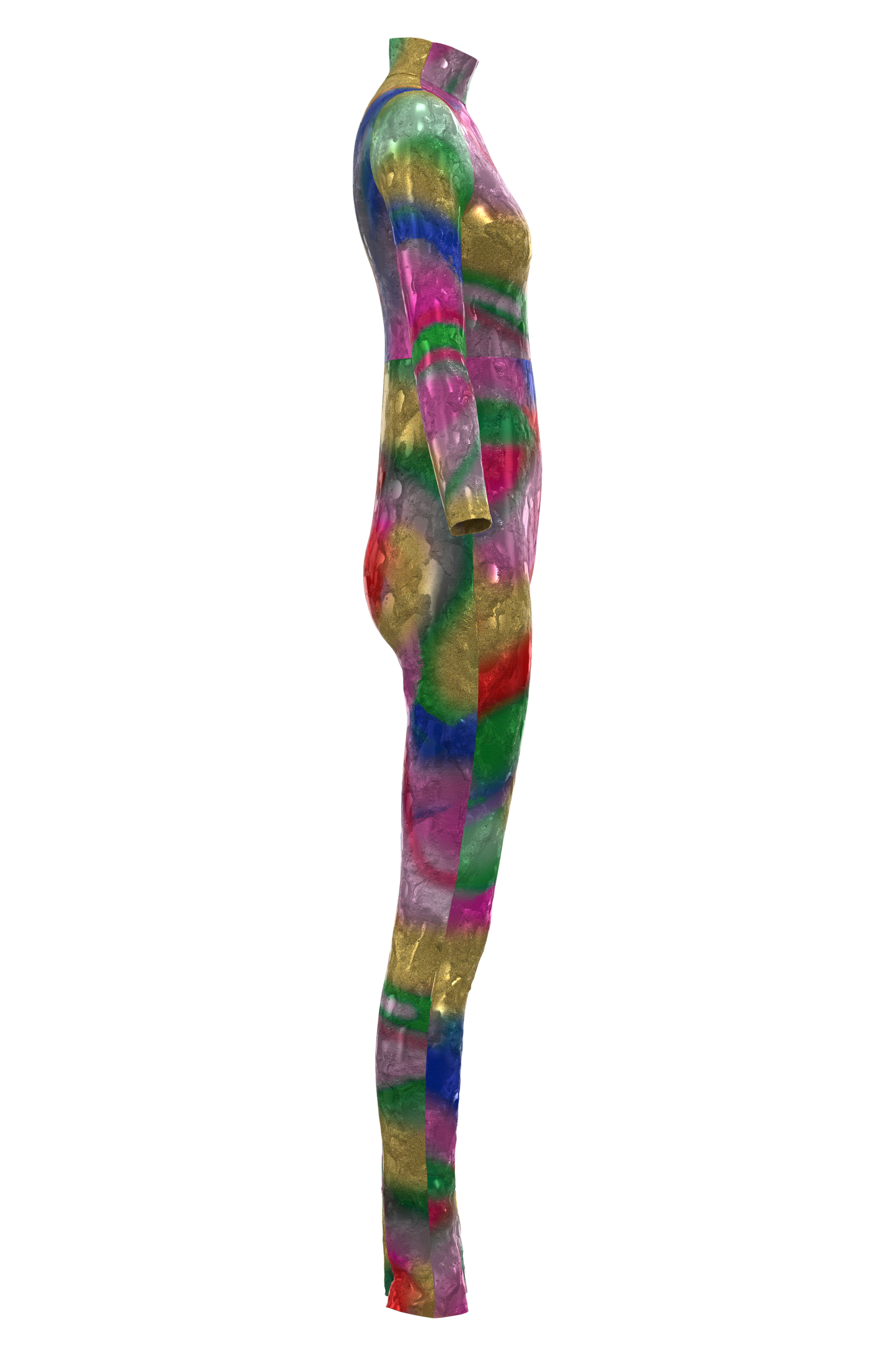  | Full Body Multi-Coloured Catsuit