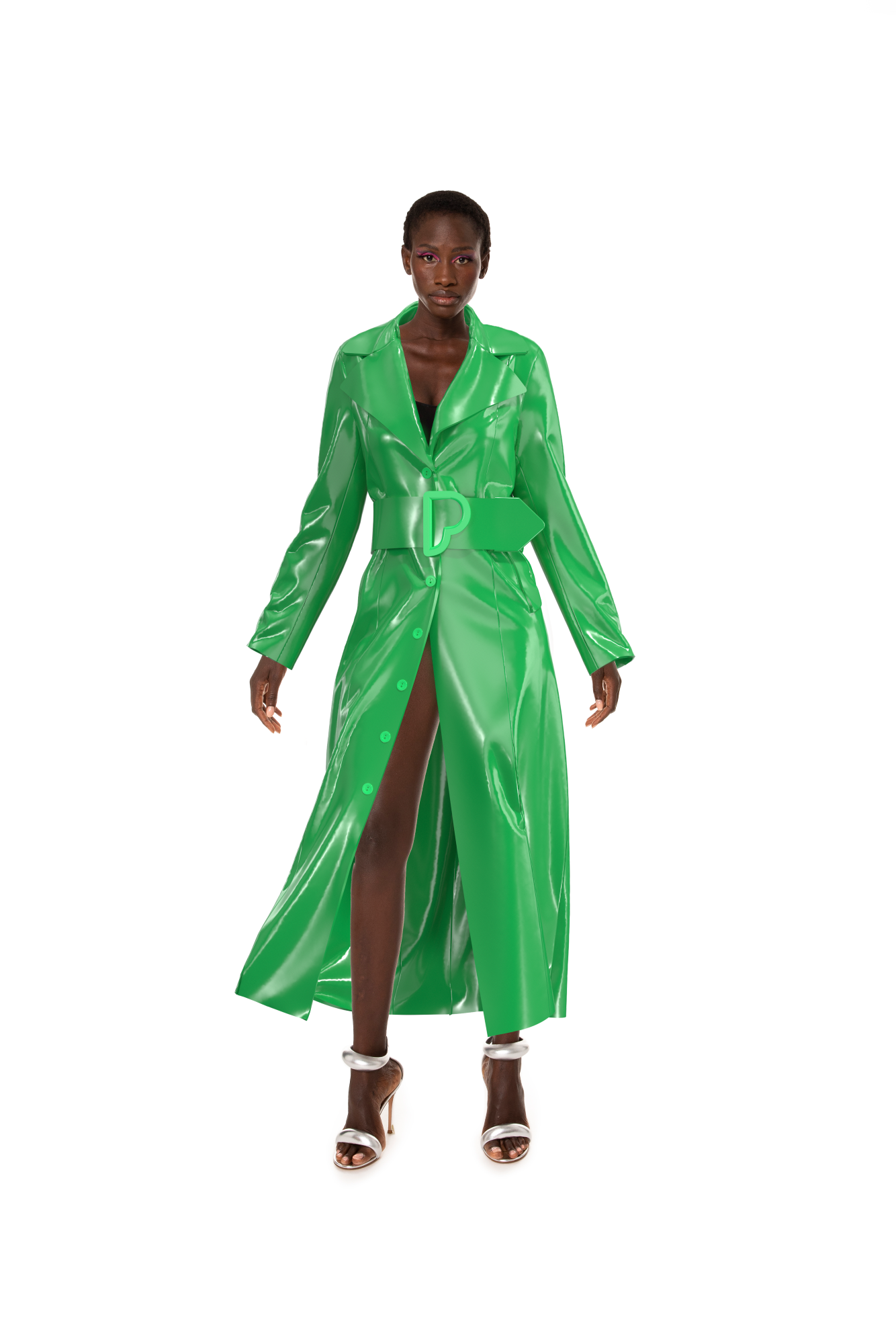  | Classic Trench Coat Green